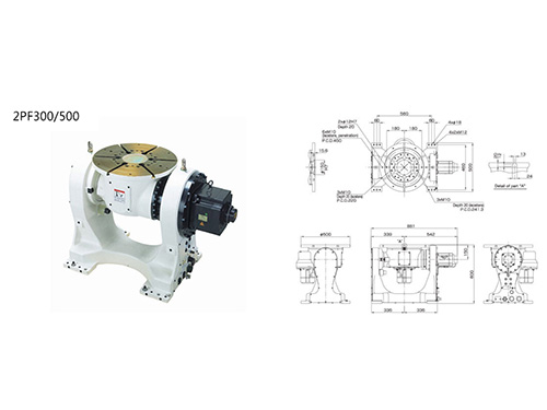 2PF300－500变位机